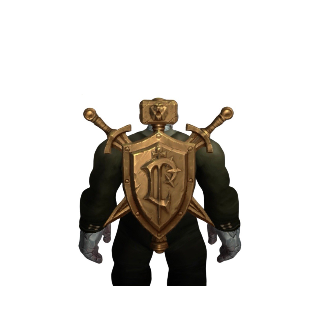 Warcraft WoW Arsenal Golden Crests of the Kingdom Transmog Set 30th Anniversary