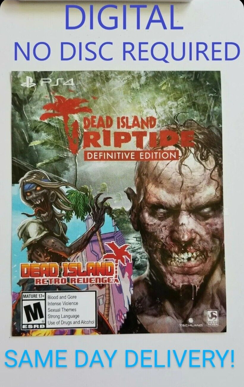 Dead Island Riptide and Retro Revenge PS4