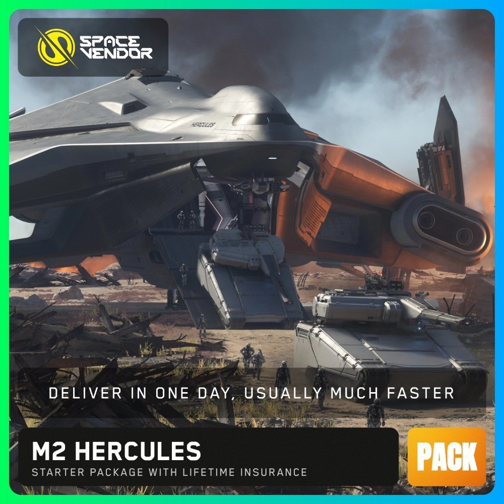 Star Citizen M2 Hercules LTI Starter Game Pack CCUd – Space Vendor