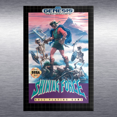 Shining Force 1, 2 Video Game Box Art *Genesis* High Quality Magnet