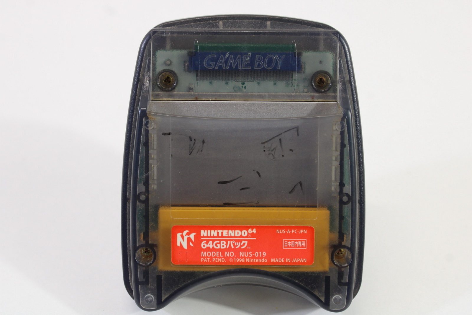 Official Nintendo 64 GB Transfer Pack Pak Gameboy N64 OEM NUS-019 EA18 Wears