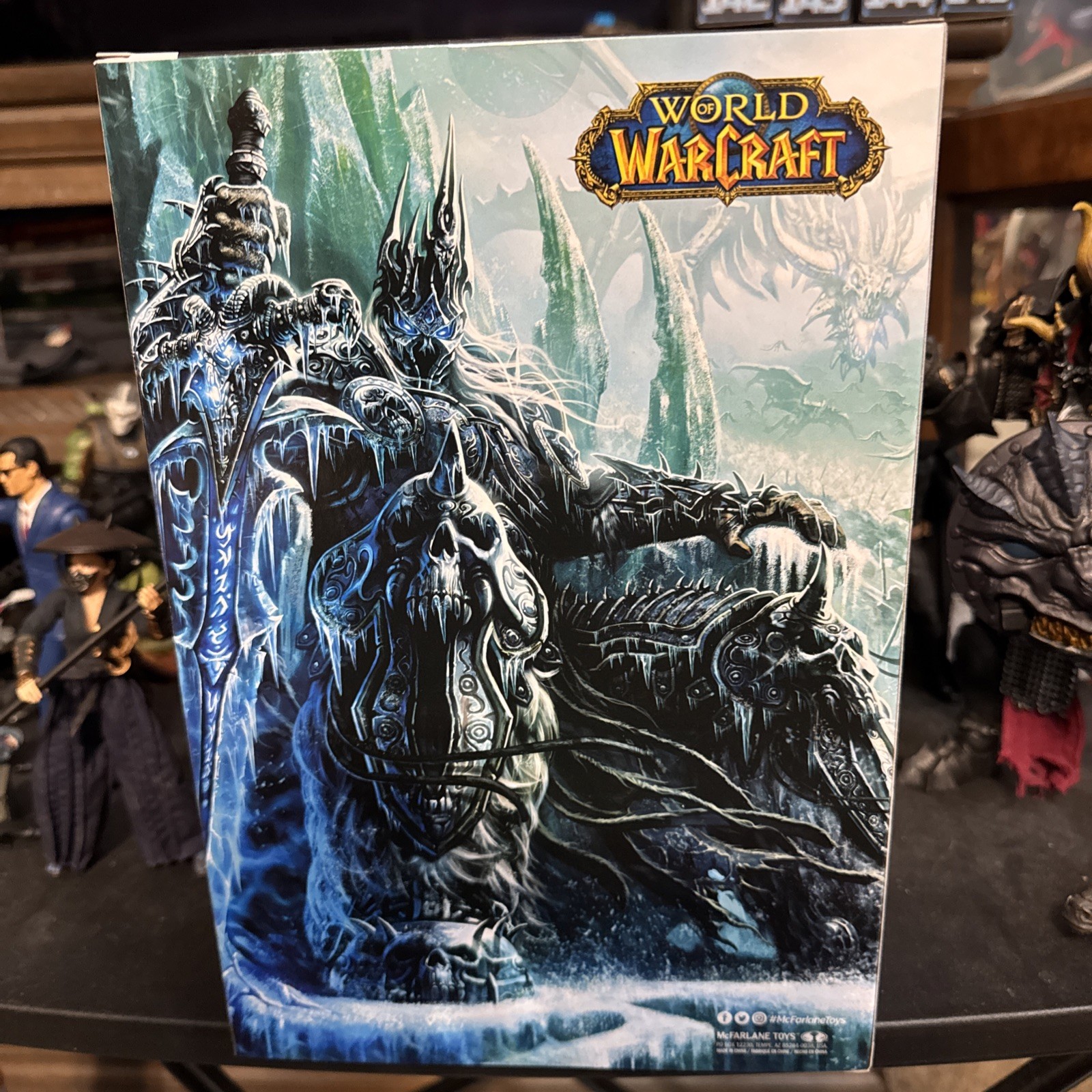 McFarlane The Lich King Elite Edition World of Warcraft Figure New In Hand