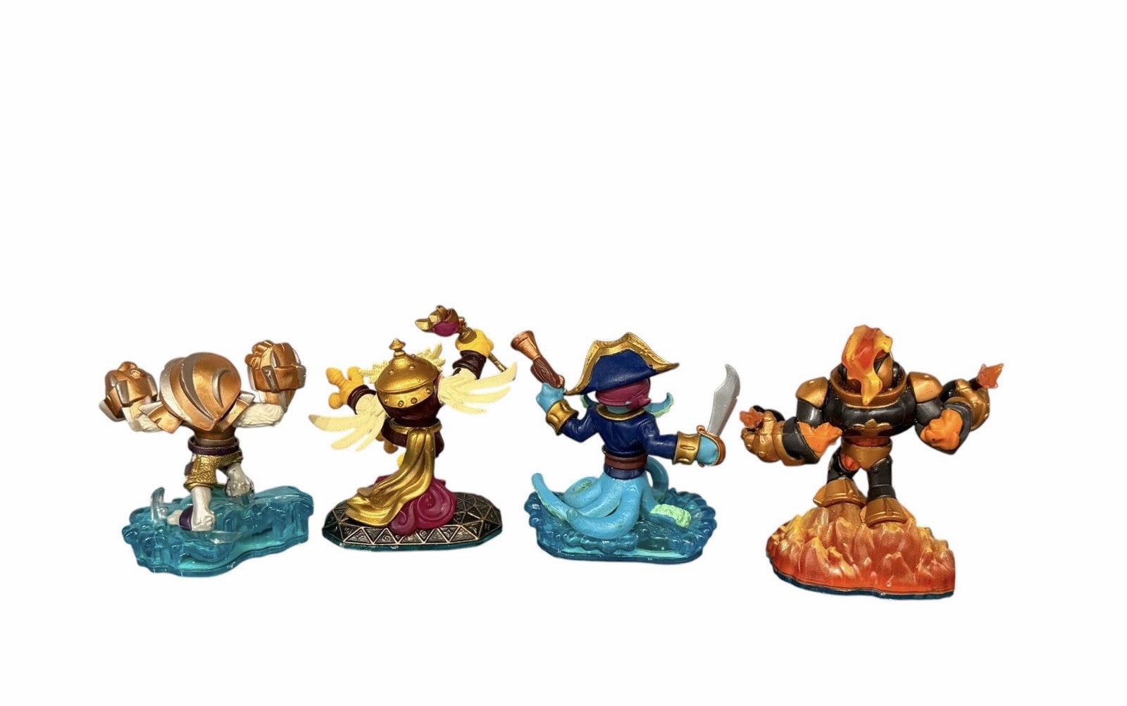 Skylanders Swap Force Figures: Grilla Drilla Hoot Loop Wash Buckler Blast Zone