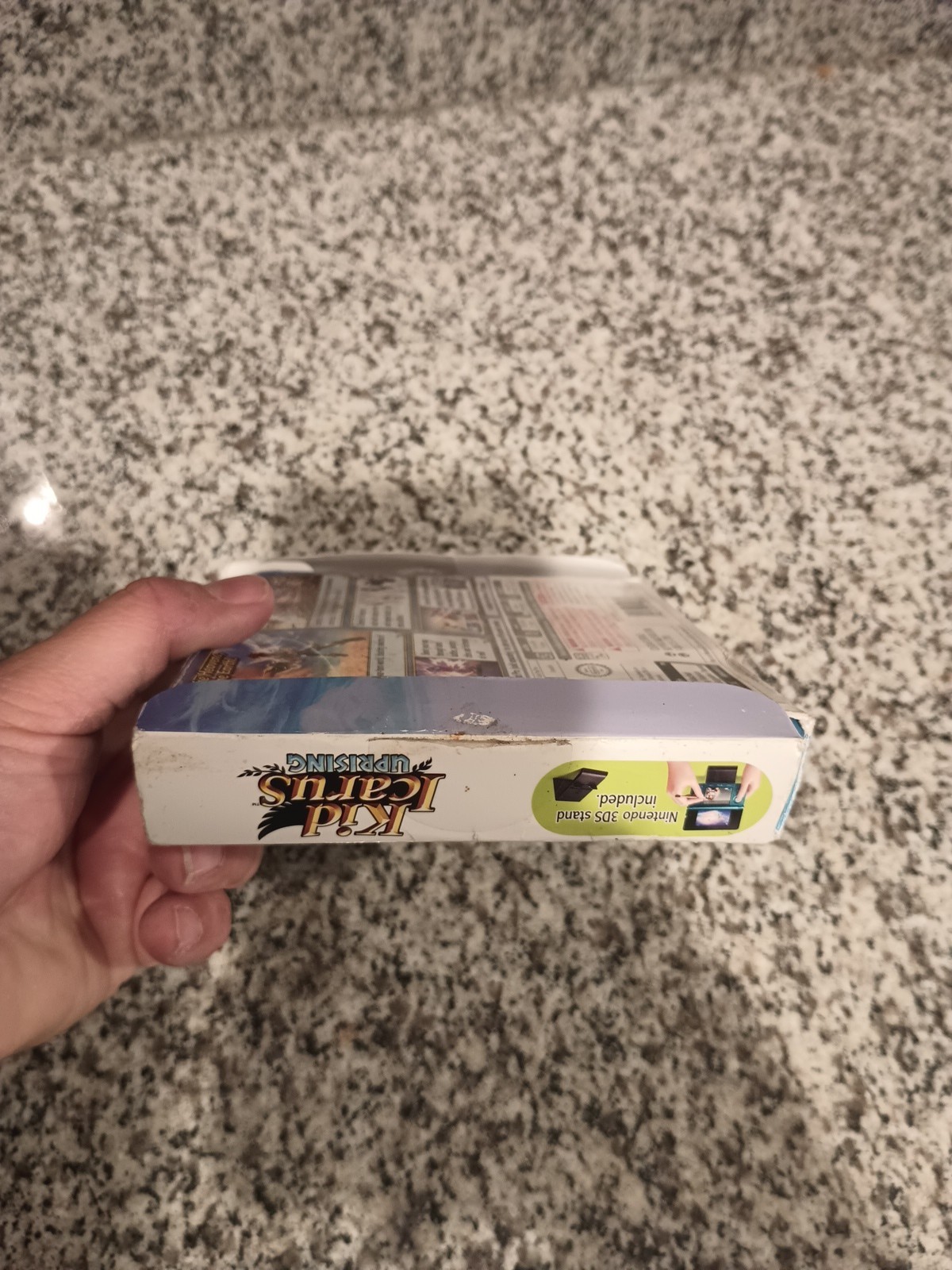 Kid Icarus Uprising nintendo 3DS original case manual Cards