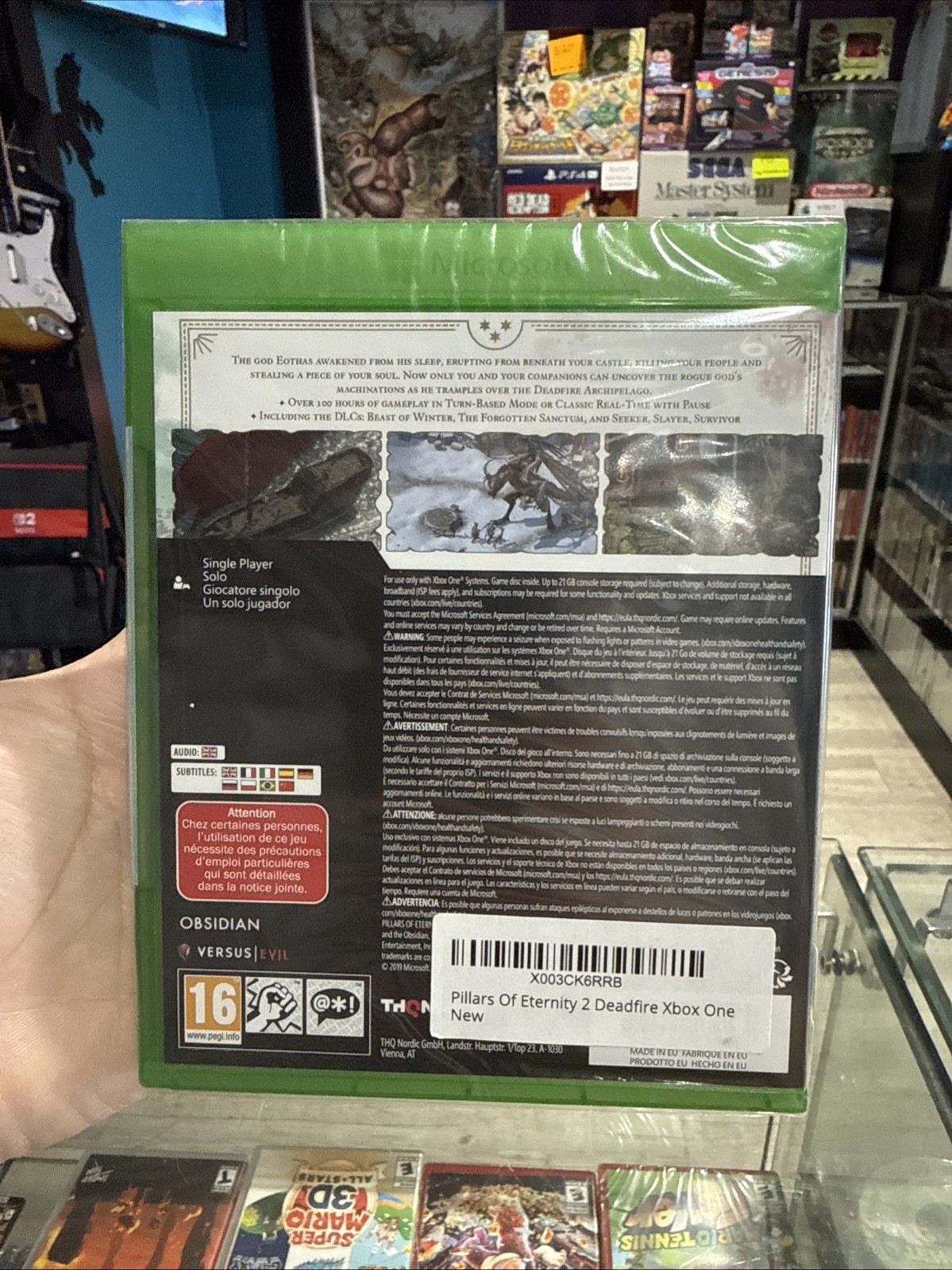 NEW! Pillars of Eternity II : Deadfire PAL – Xbox One XB1 – New Factory Sealed