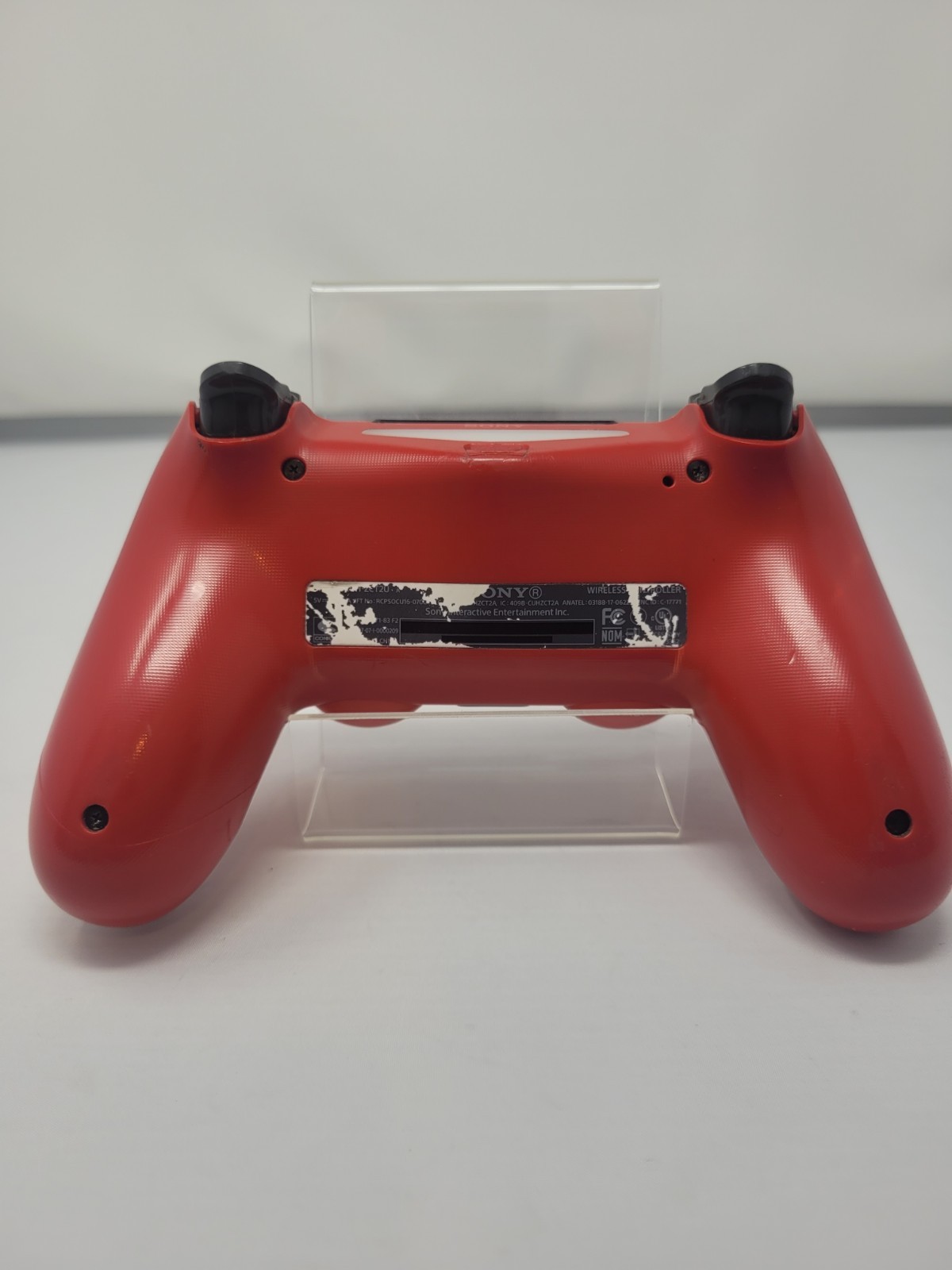 Sony PlayStation 4 Slim Original Black Works With Red Controller And 5 Games