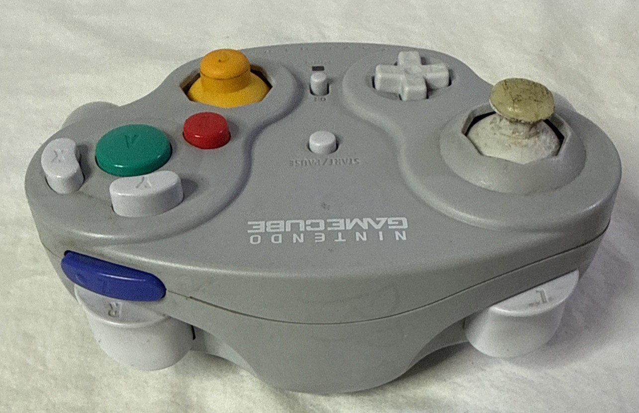 Nintendo GameCube WaveBird Wireless Controller with Receiver – Tested & Working