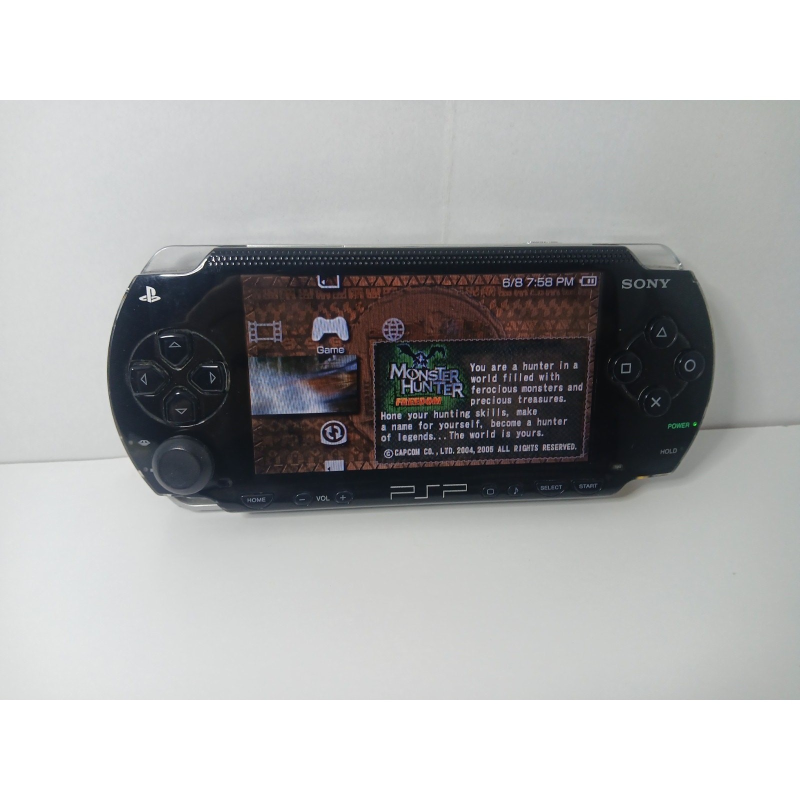 SONY PSP 1001 USA PLAYSTATION PORTABLE HANDHELD CONSOLE SYSTEM TESTED WORKING