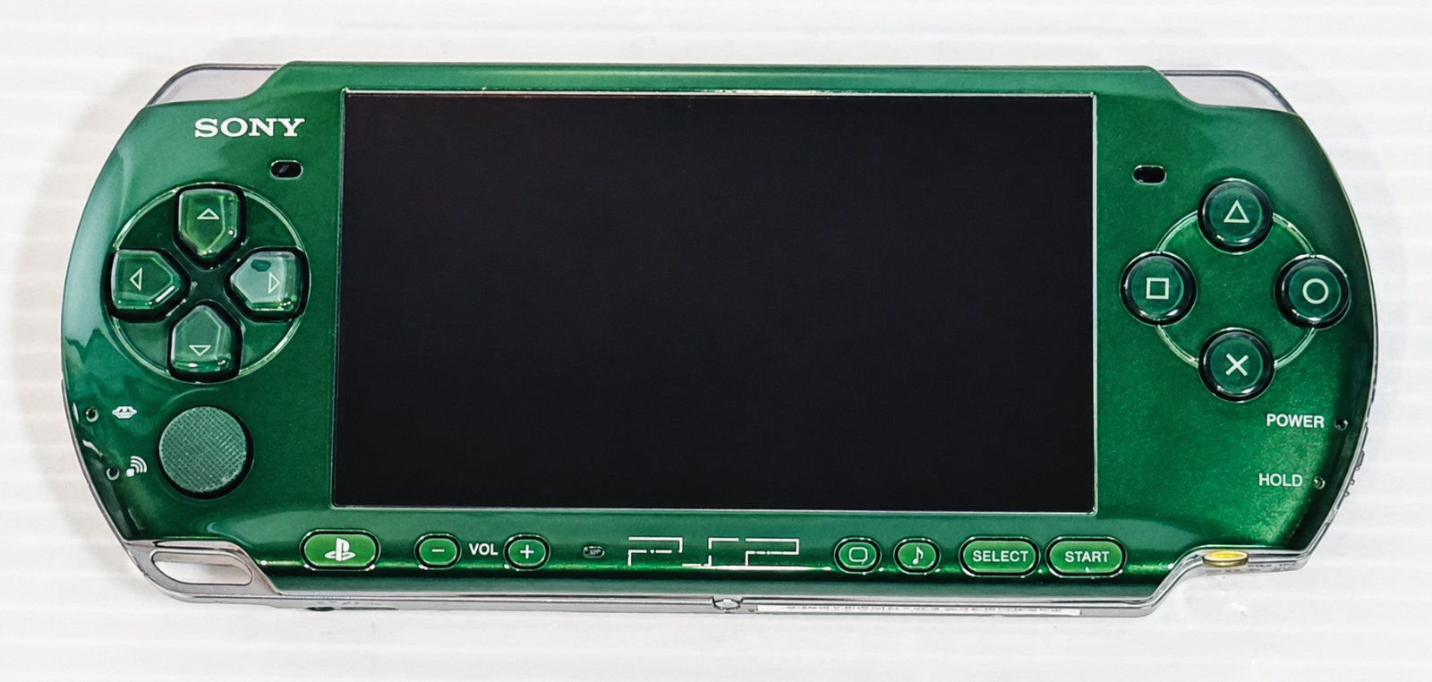Sony PSP-3000 Console Spirited Green Rare Color in Box Region free – Very Good