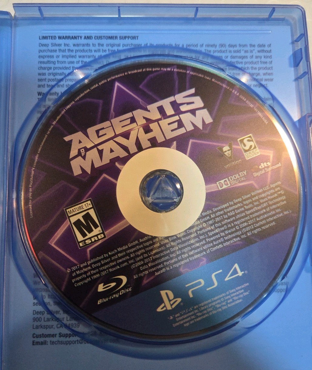 Agents of Mayhem DAY ONE EDITION Legal Action Pending (PS4) PLAYSTATION 4 +code