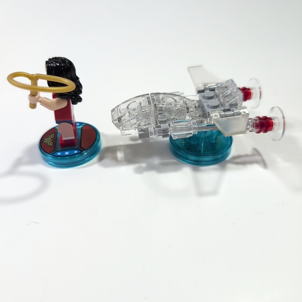 LEGO Dimensions DC Wonder Woman & Invisible Jet Fun Pack, UNTESTED, SOLD AS IS