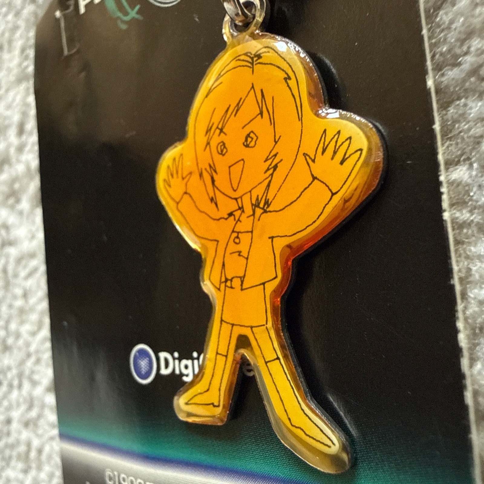 Parasite Eve II – Exclusive DigiCube Promo: Zipper Pull 1999 Aya Brea RARE