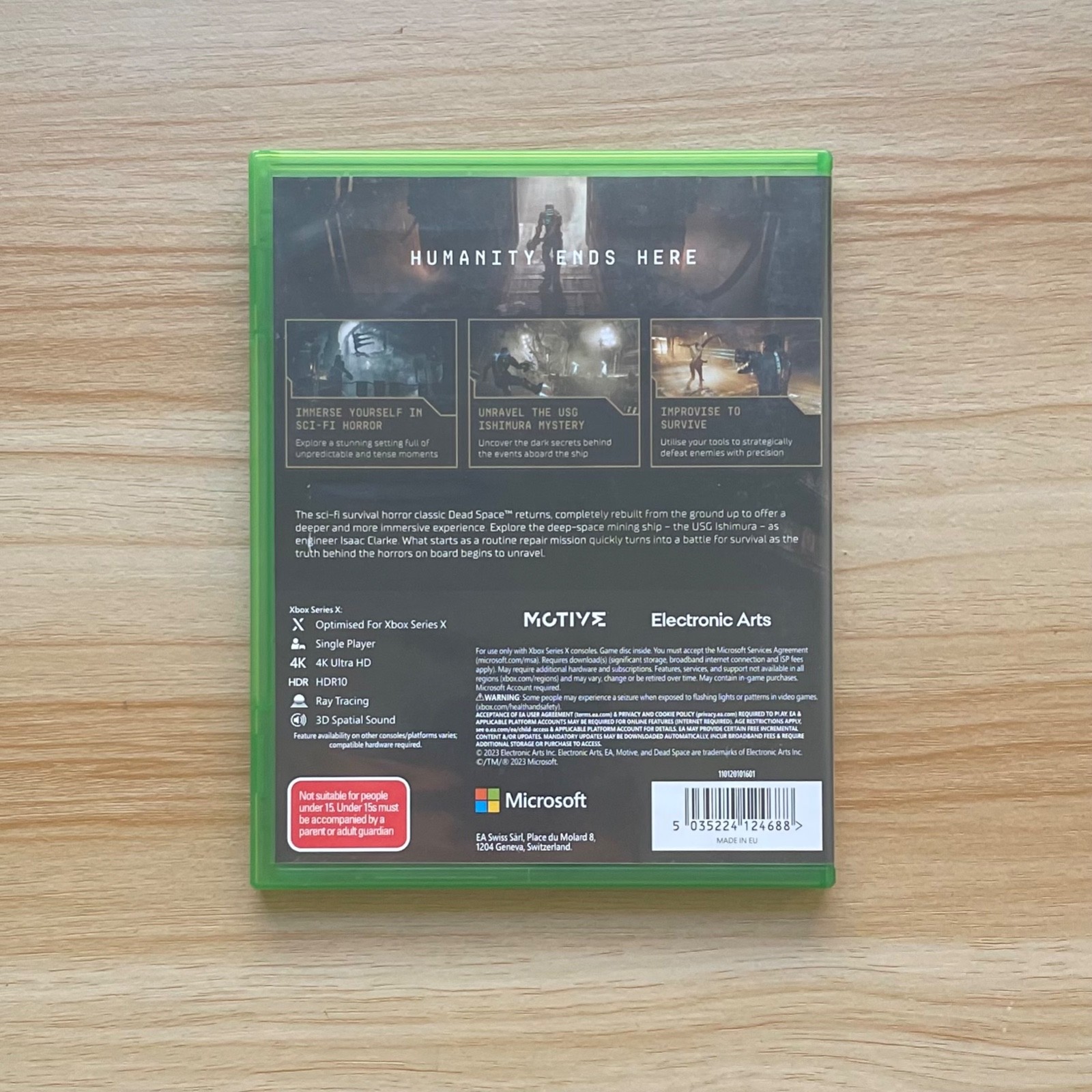 Dead Space 2023 Microsoft Xbox Series X Video Game Electronic Arts