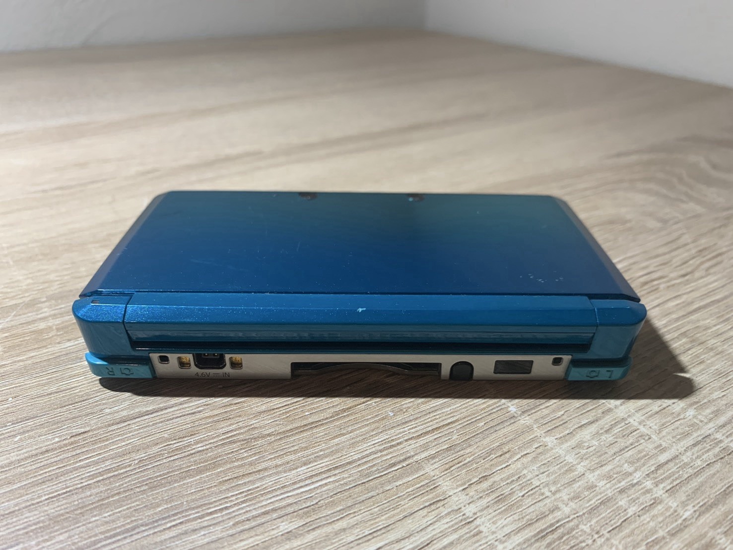 1405 Nintendo 3DS Aqua Blue Good TESTED