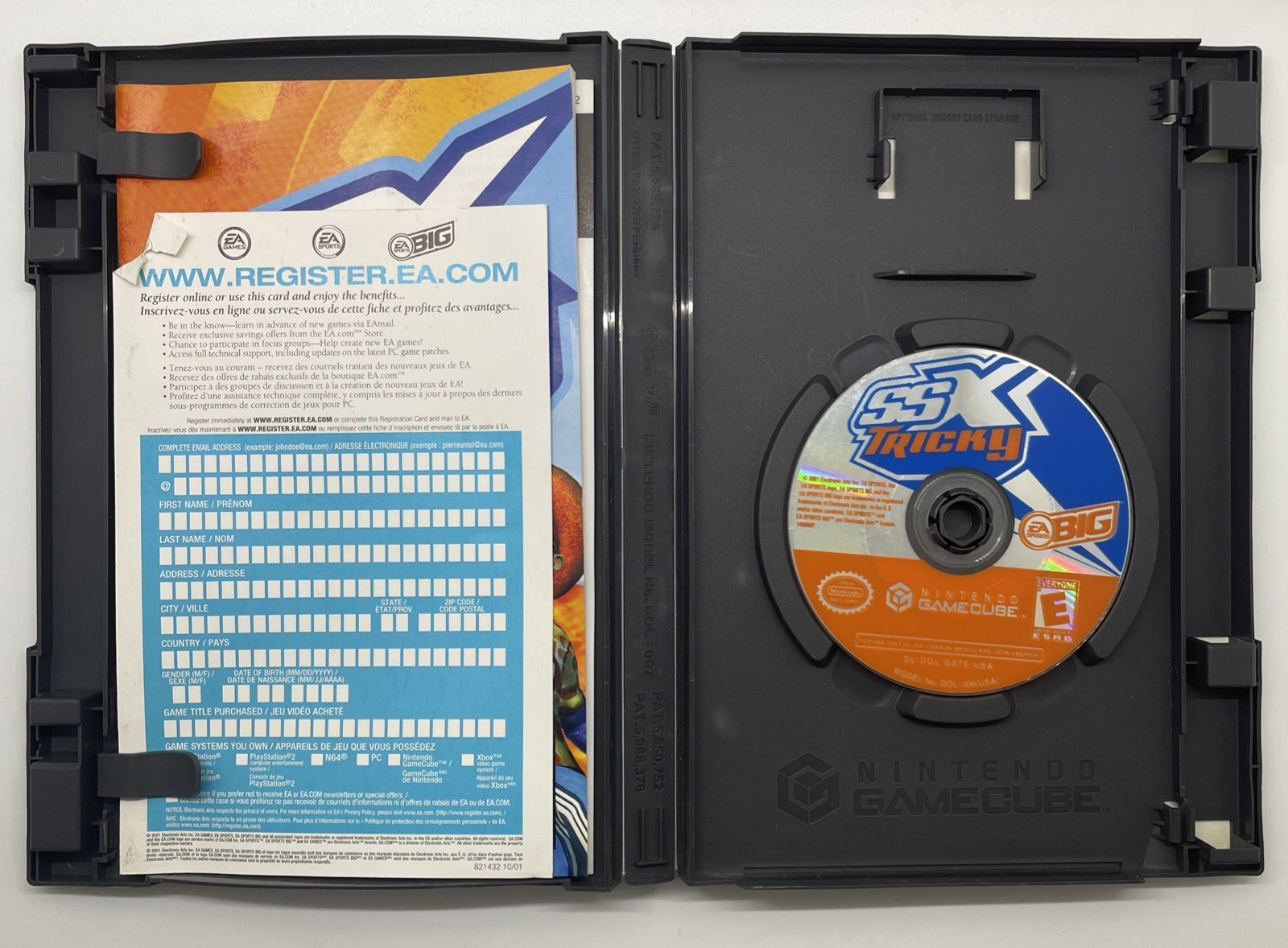 SSX Tricky (Nintendo GameCube, 2001) Complete With Manual & Reg