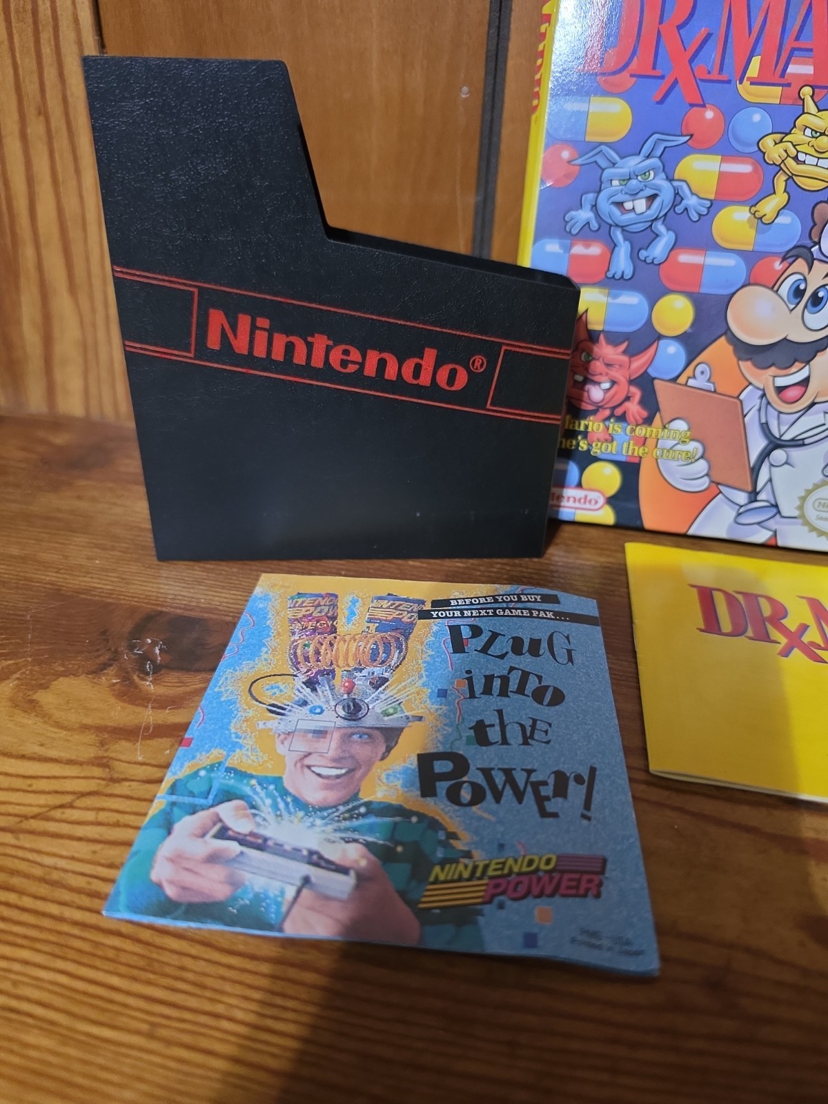 Dr. Mario (Nintendo NES, 1990) BOX AND MANUAL ONLY