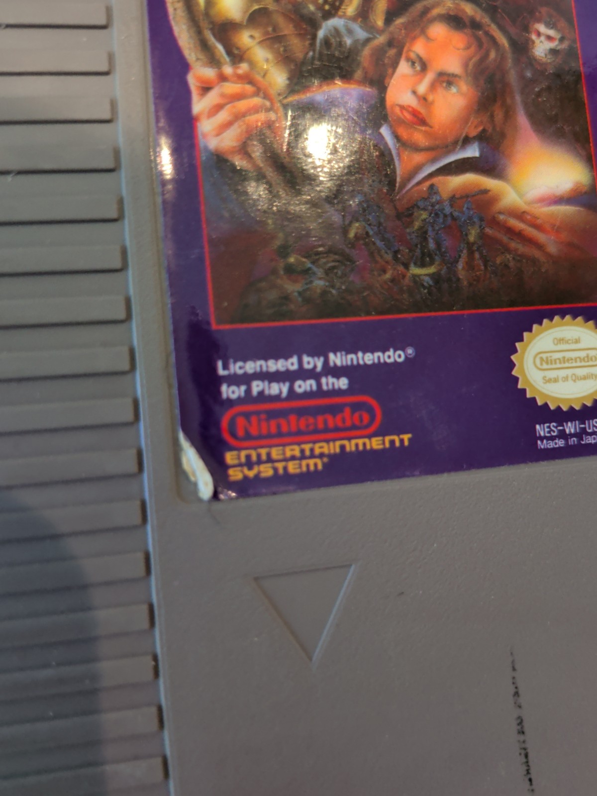Willow (Nintendo Entertainment System, 1989) NES authentic cartridge with sleeve