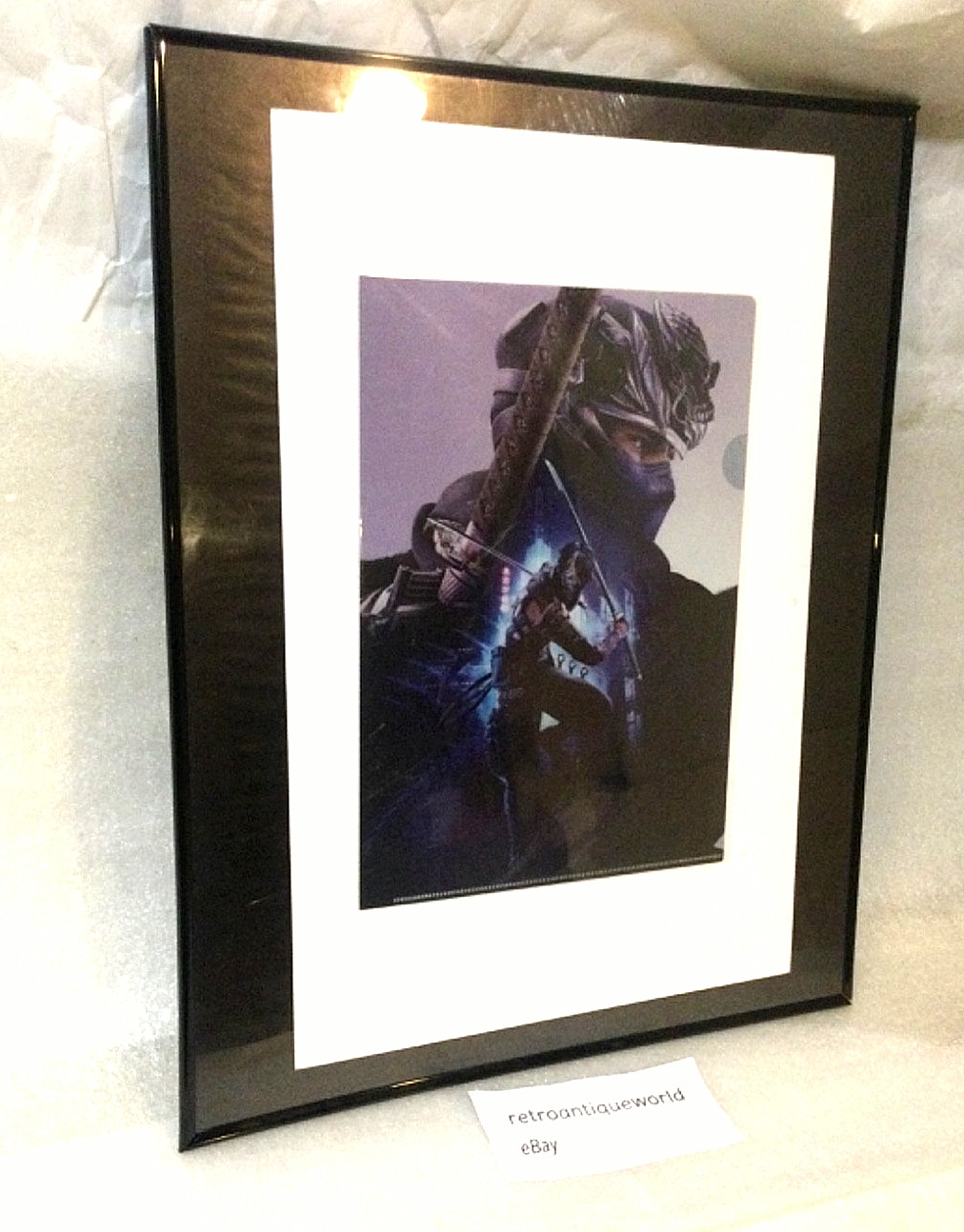NINJA GAIDEN 4 Promo Poster Flyer Clear Display Japan 2025 Promotional RARE