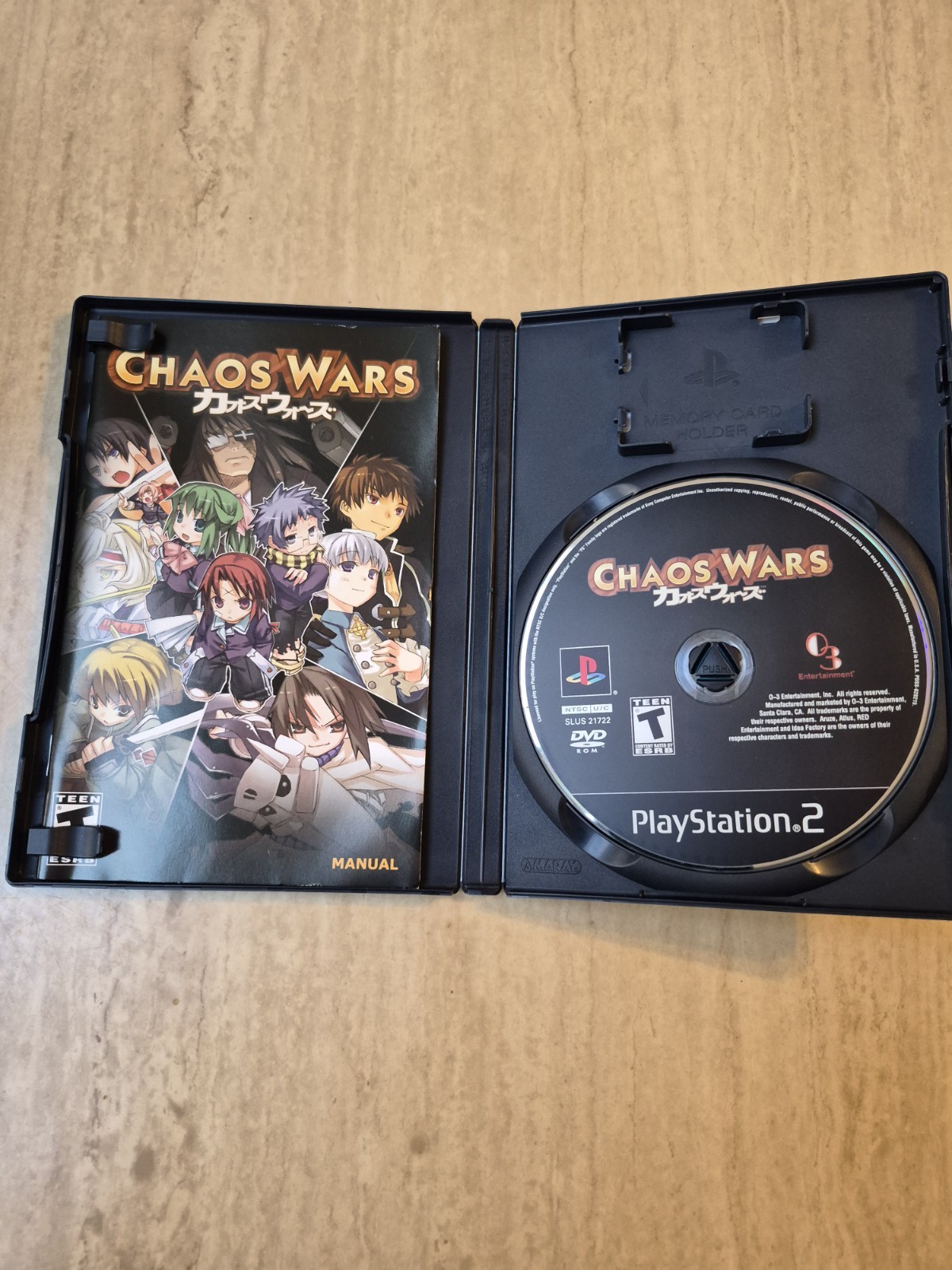 Chaos Wars PlayStation 2 PS2 Complete CIB