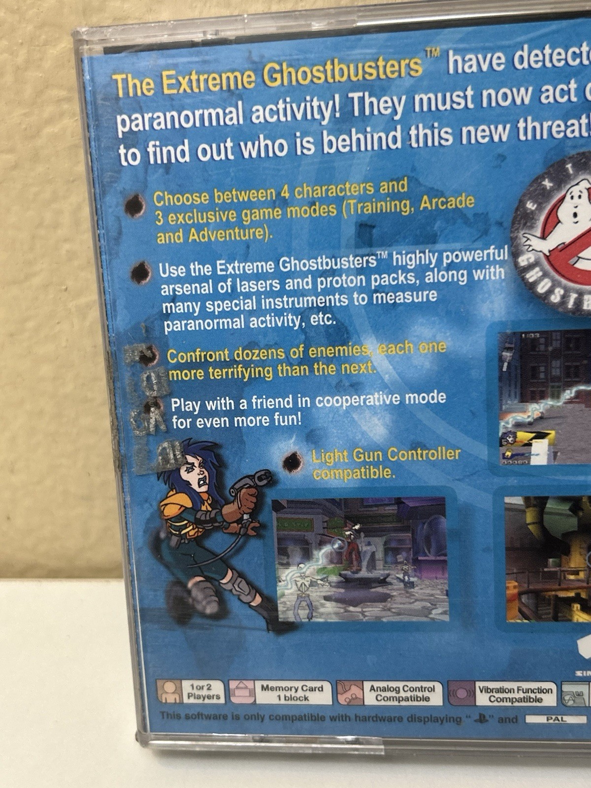 Extreme Ghostbusters The Ultimate Invasion PlayStation 1 PAL USA SELLER Complete