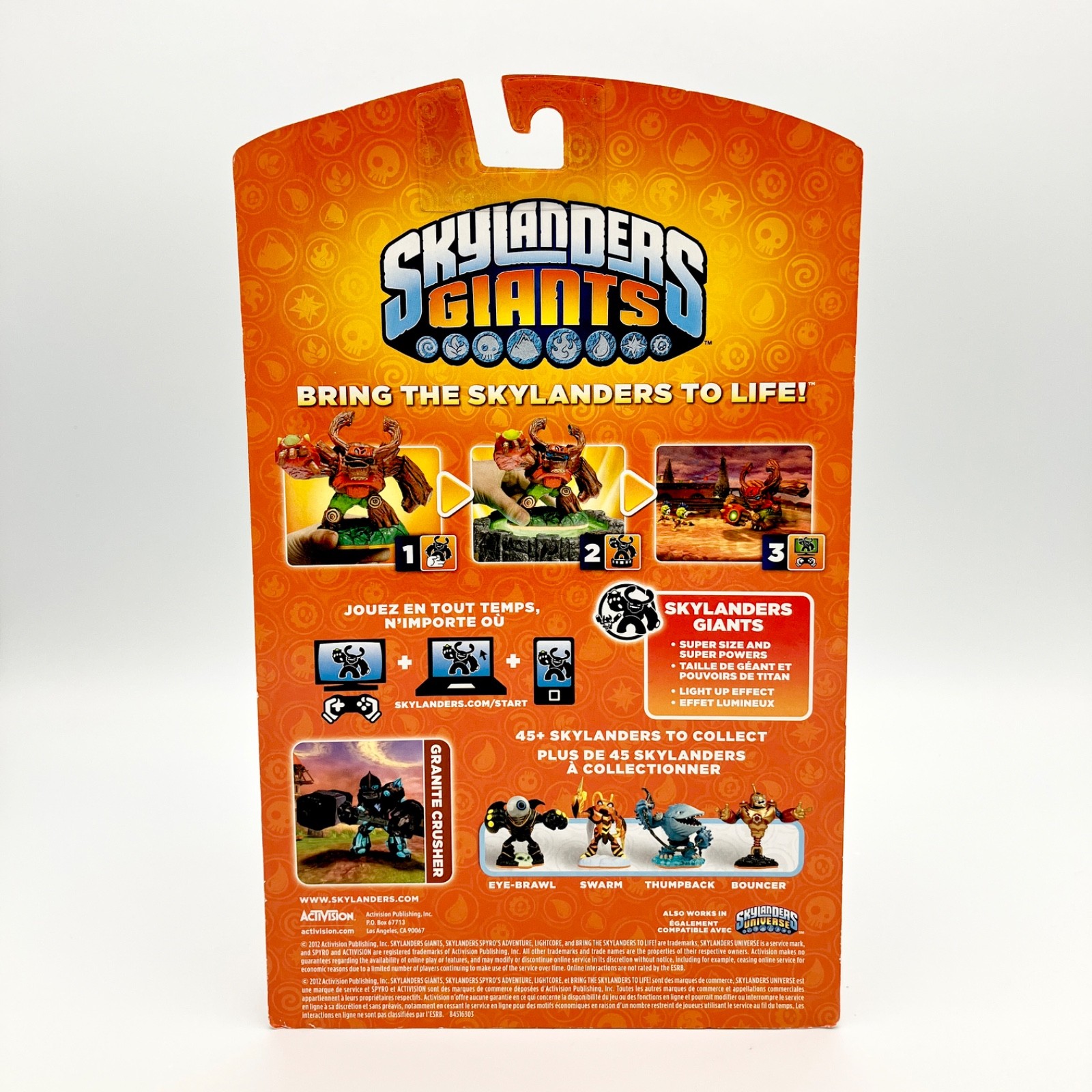 Skylanders Giants Granite Crusher Figure Target Exclusive Variant NEW SEALED