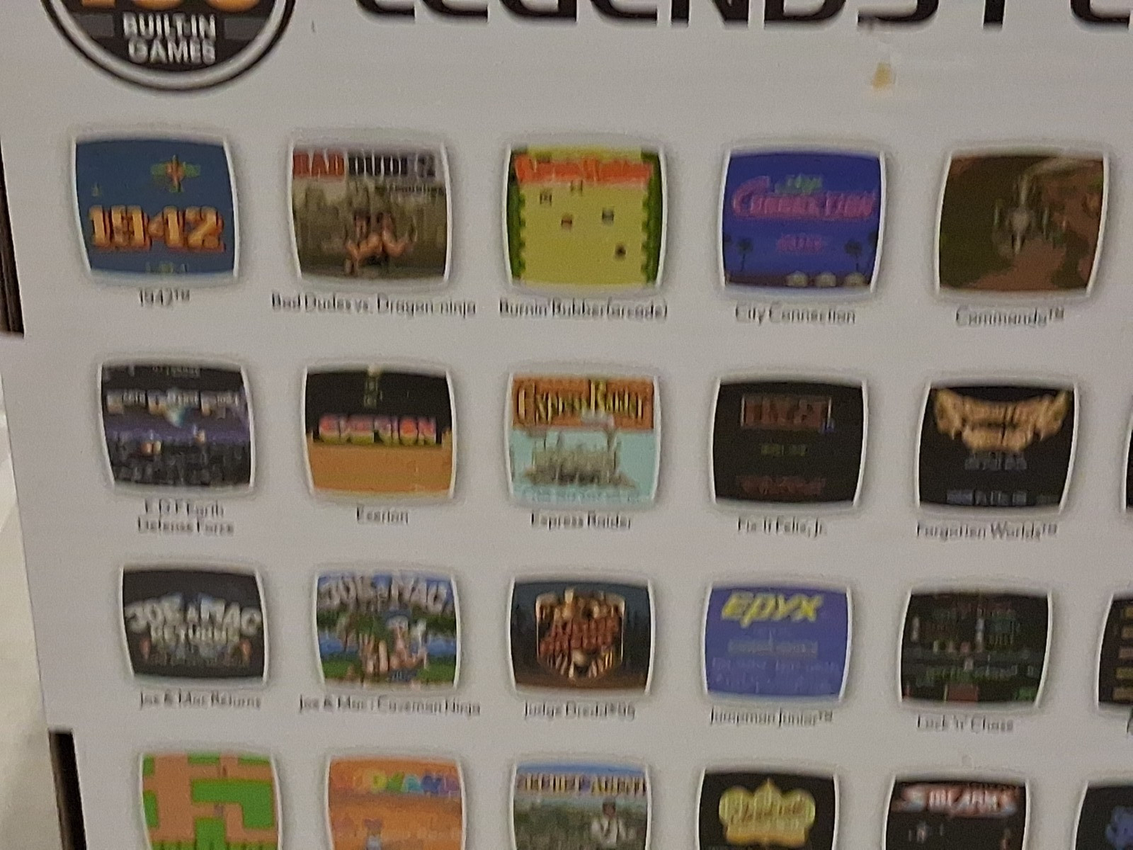 AtGames Legends Flashback HDMI Console Built-in Games with 2 Controllers