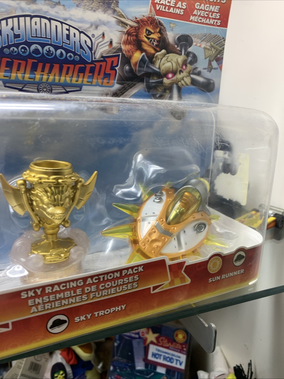 Skylanders Superchargers Sky Racing Action Pack Astroblast Sky Trophy Sun Runner