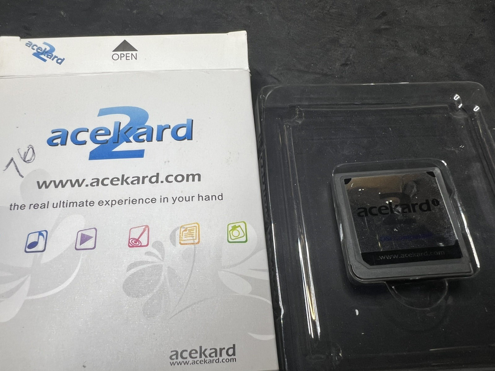Acekard 2i Flashcart for Nintendo DS w/ 8GB microSD TESTED GOOD