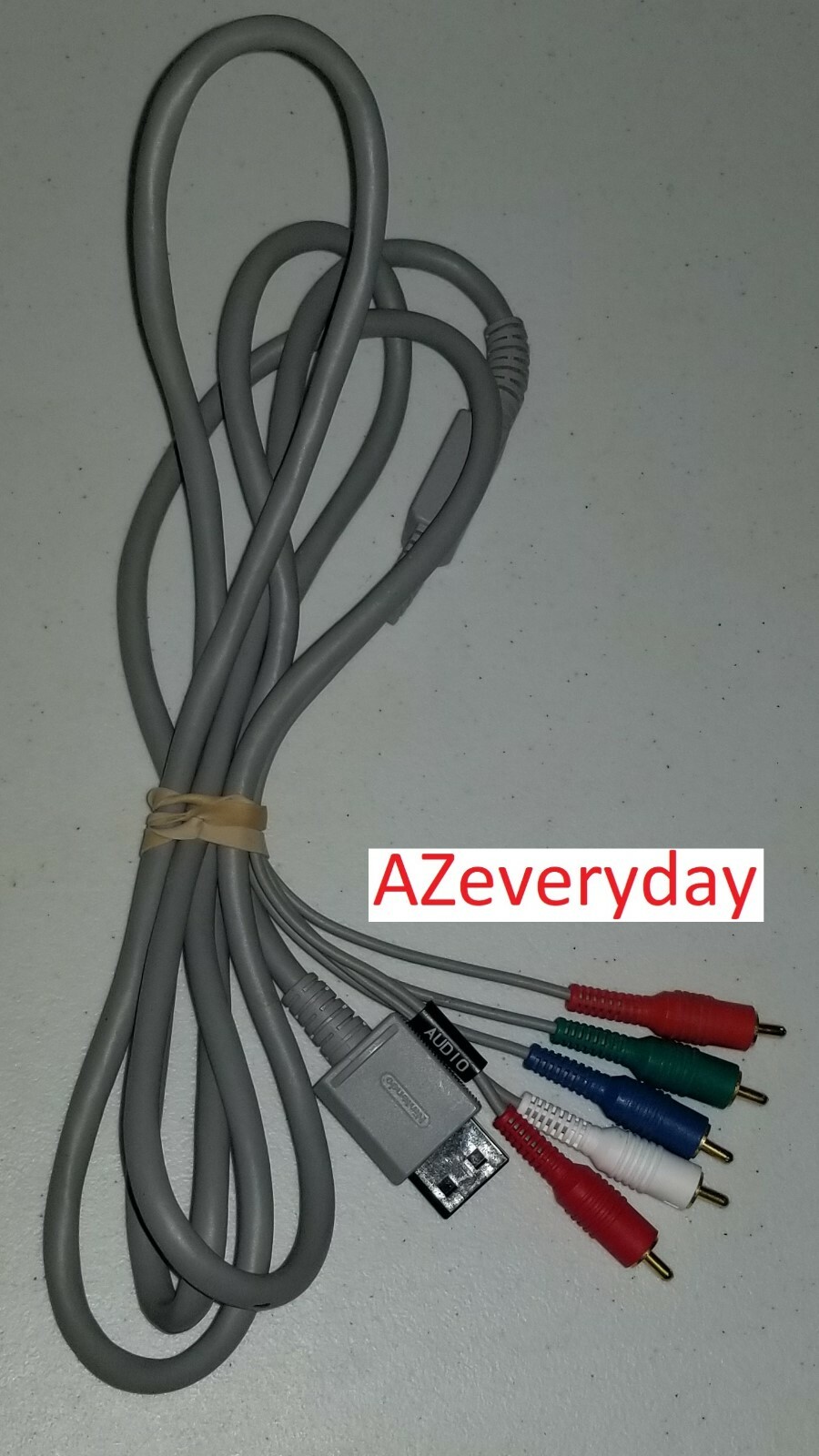 Nintendo Wii COMPONENT Cable Official Genuine cord/wire OEM 480p YPbPr_RVL-011