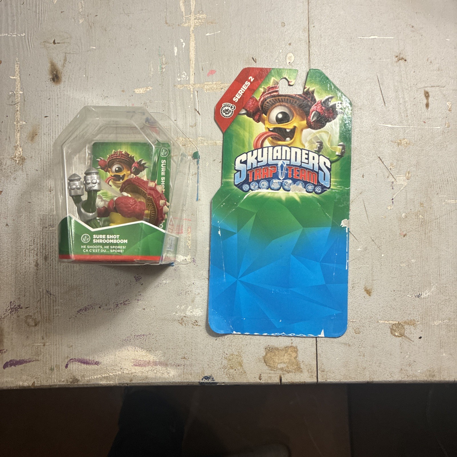 SKYLANDERS TRAP TEAM SURE SHOT SHROOMBOOM VERY RARE s2
