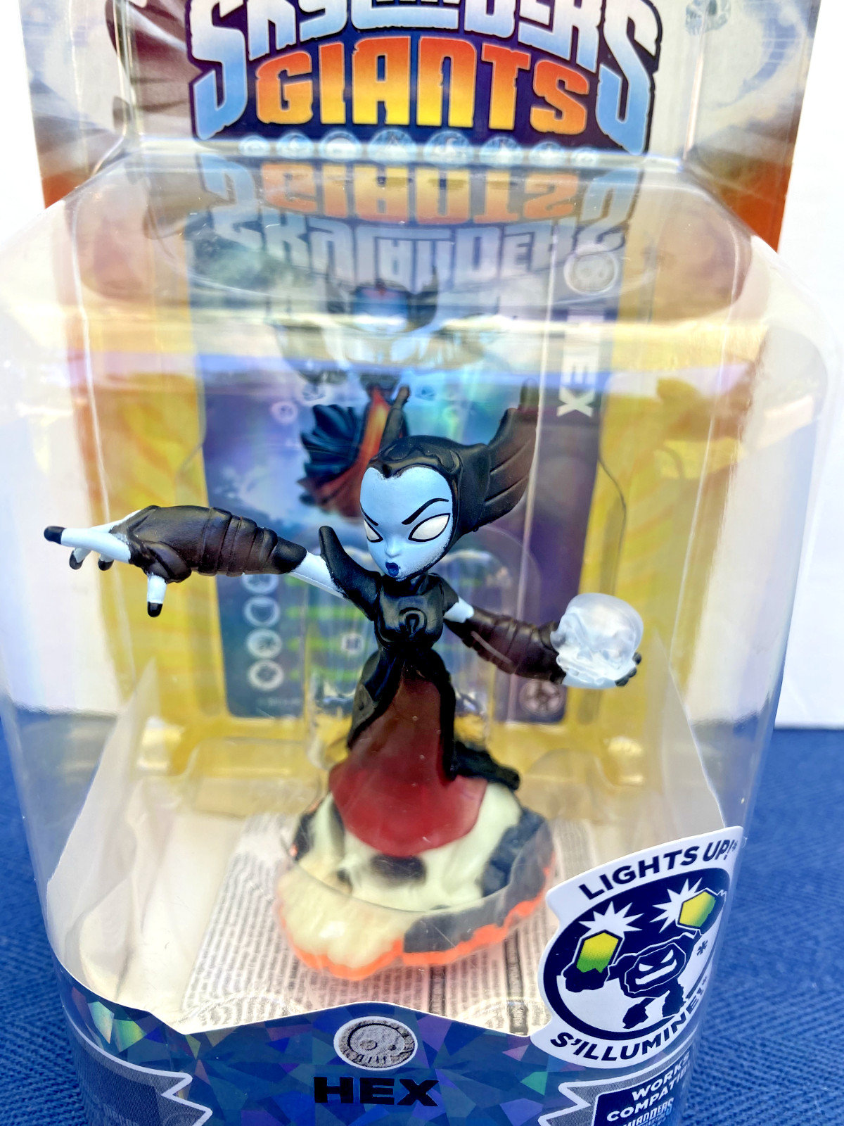 Skylanders Giants – Hex Action Figure – LIGHTS UP ! NEW SEALED Activision
