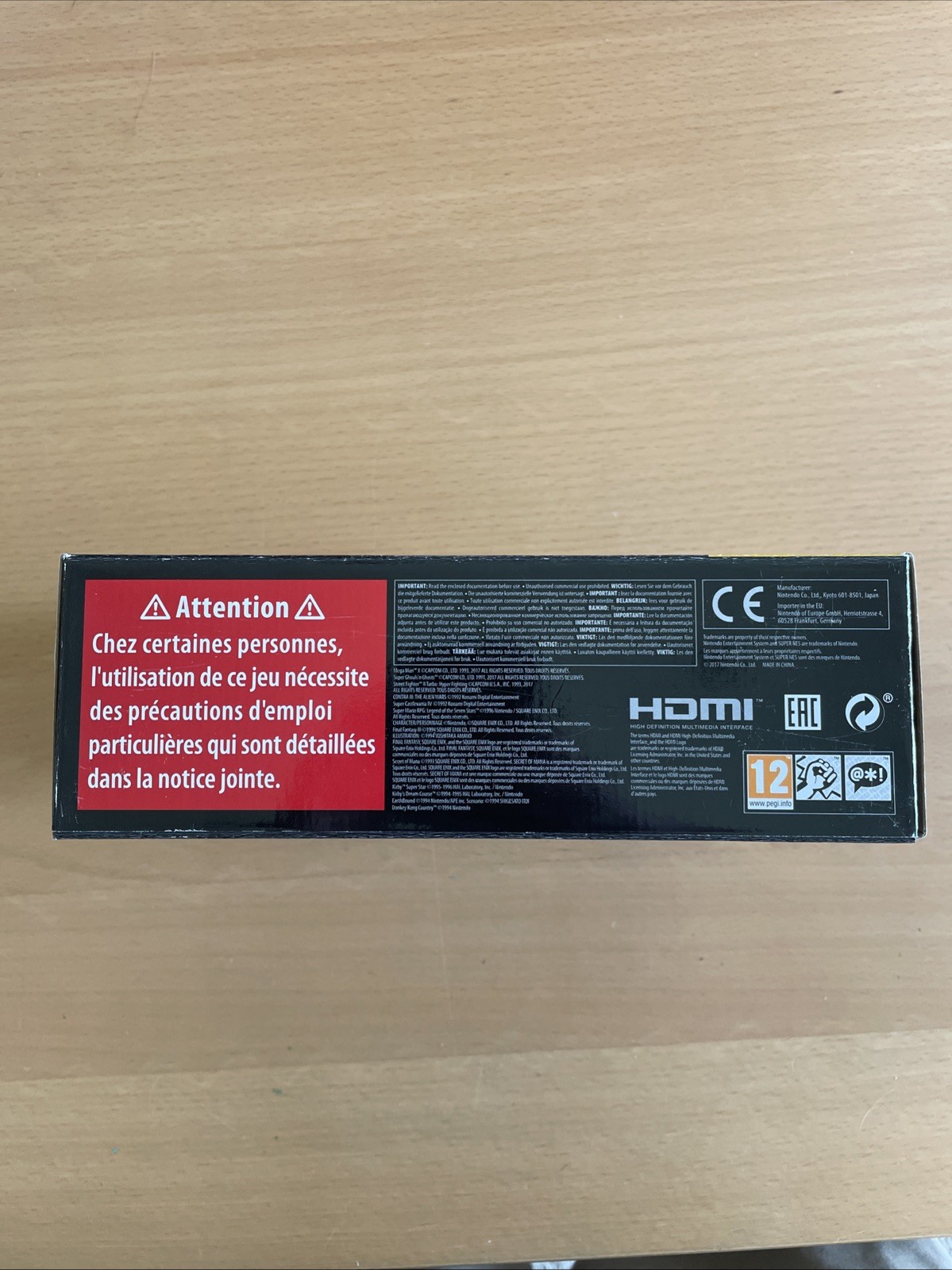 NEW Super Nintendo Classic Mini European Version Console