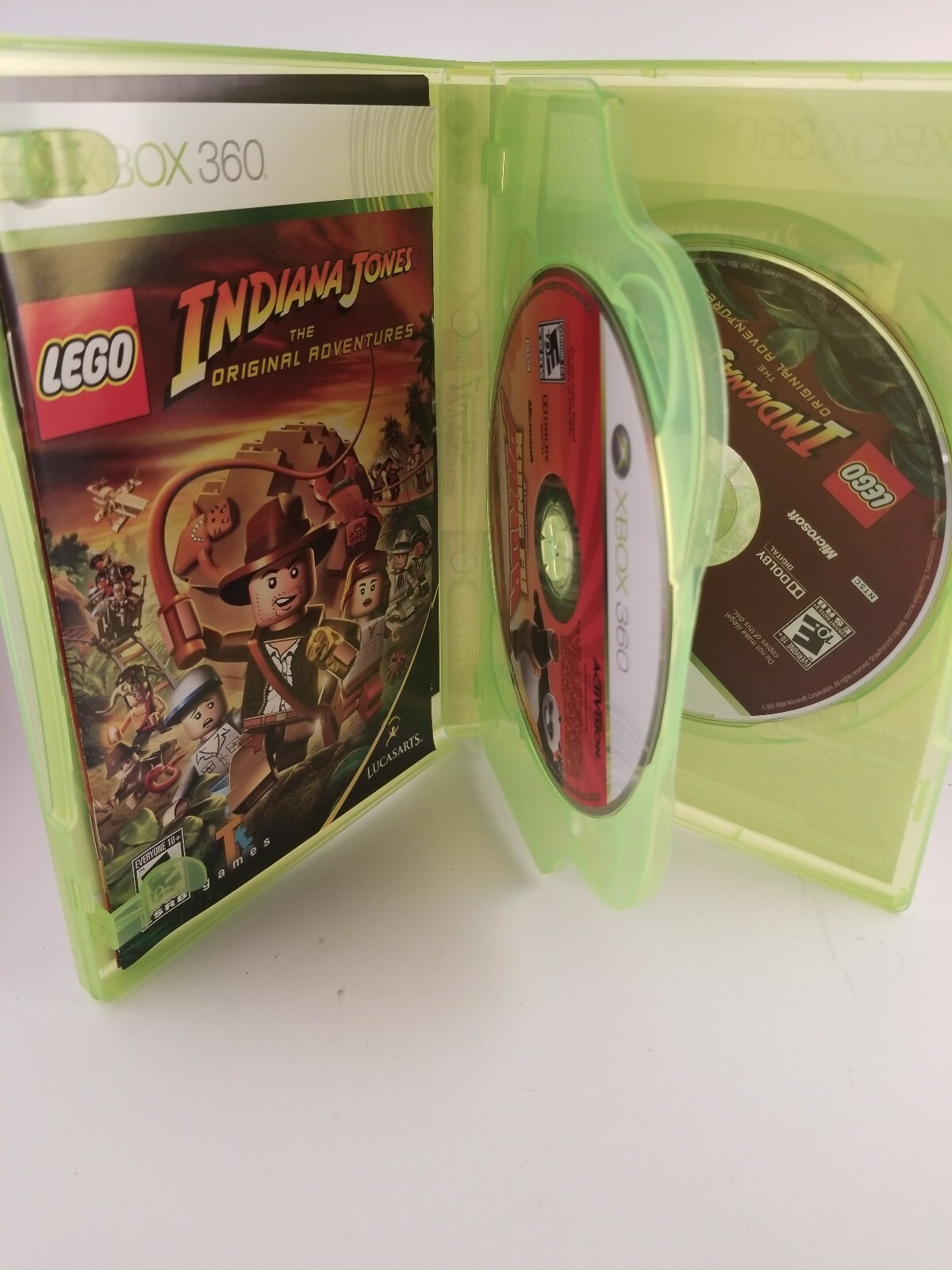 Indiana Jones: The Original Adventure And Kung Fu Panda XBOX 360