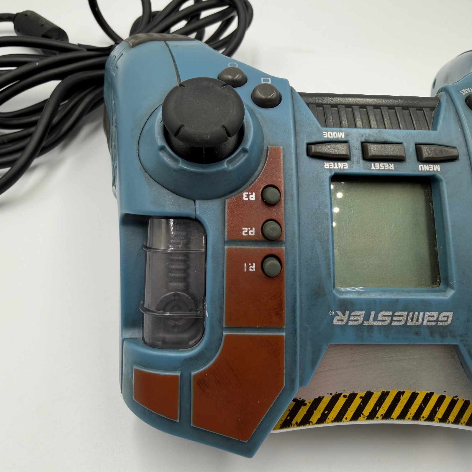 Radica Gamester FPS Master Controller PlayStation 2 PS2 Wired Blue Industrial
