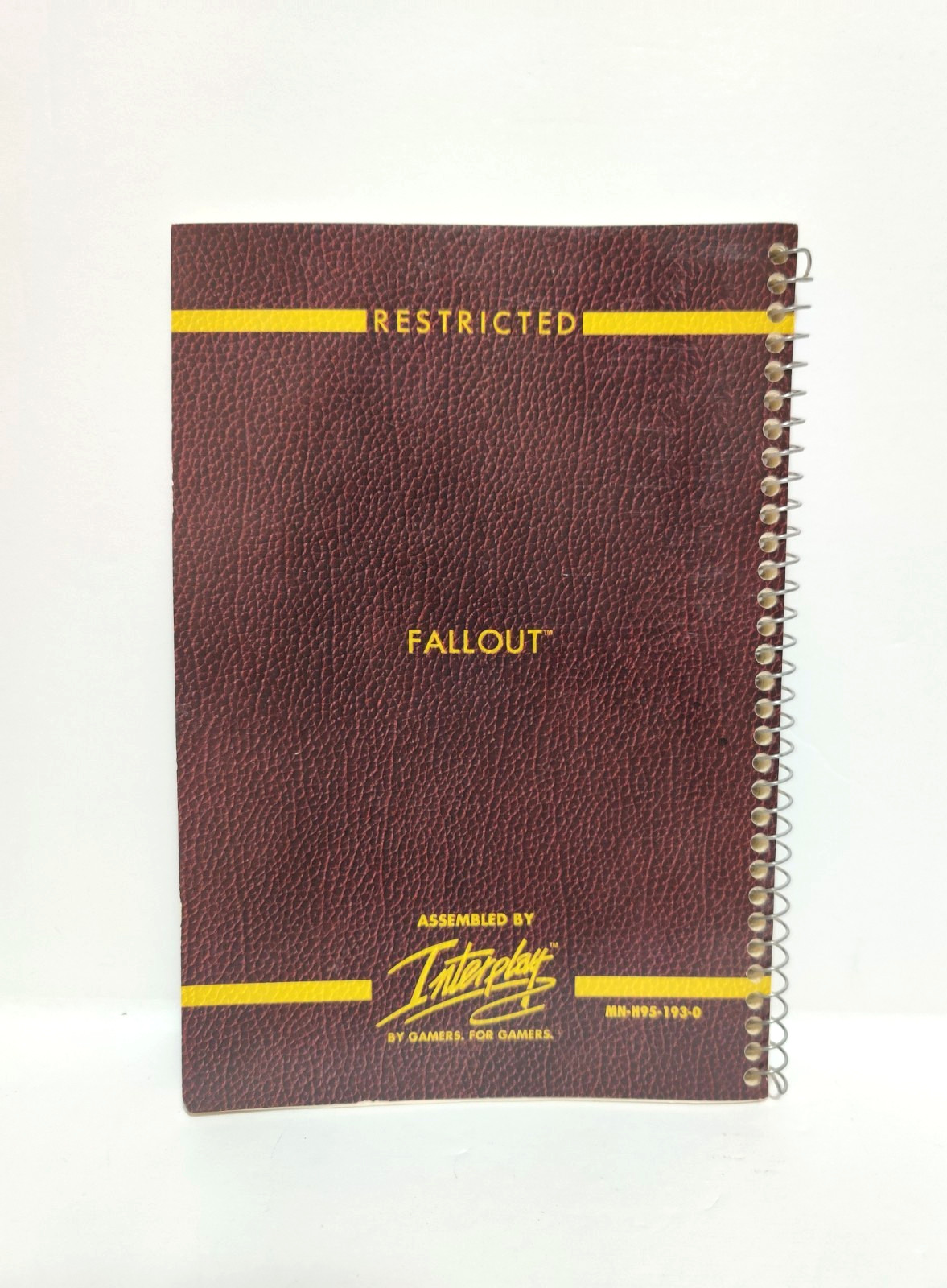 Fallout 1 Vault Dweller’s Survival Guide Game Manual (1997) Spiral Bound