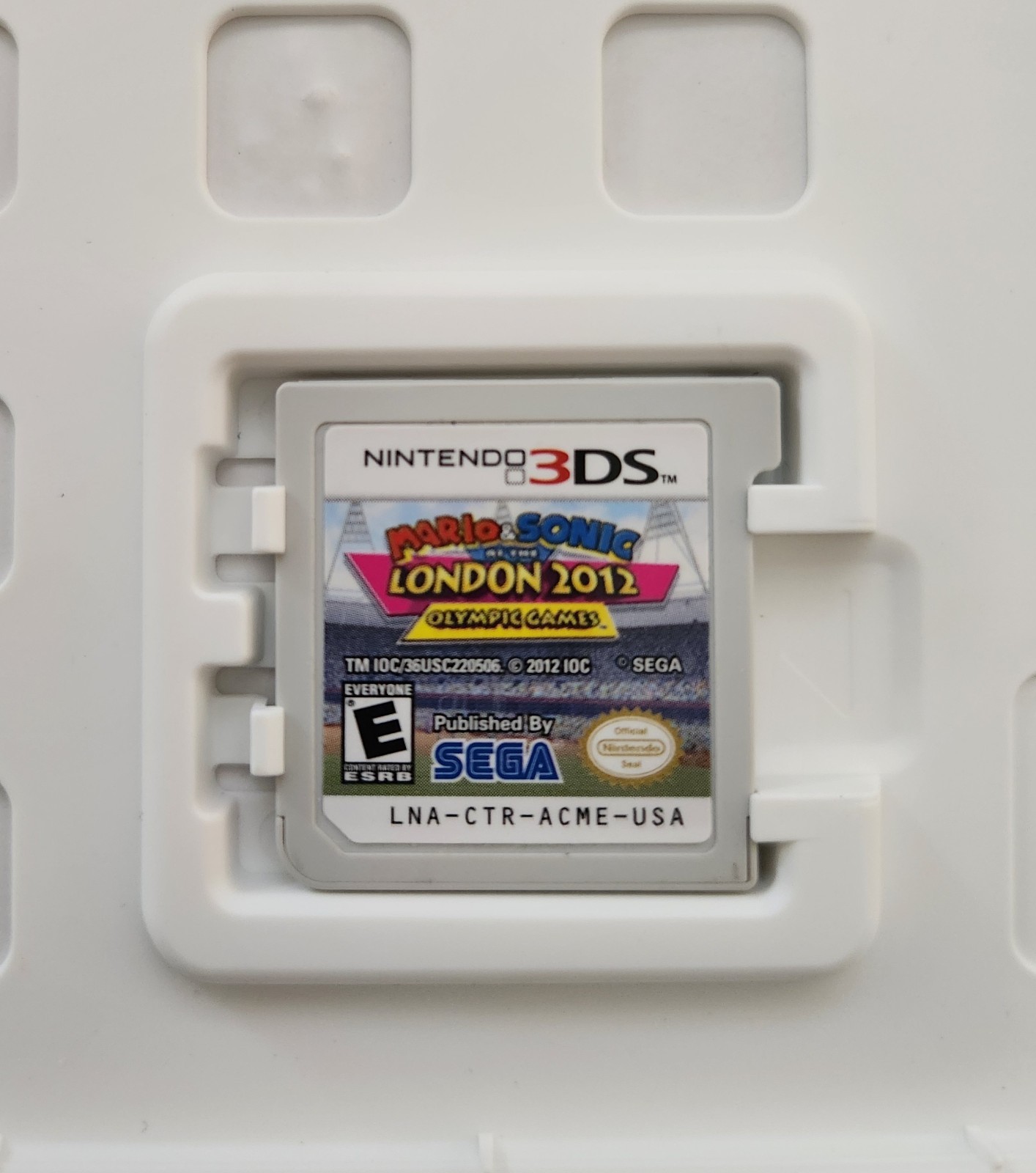 Mario & Sonic at the London 2012 Olympic Games (Nintendo 3DS, 2012)