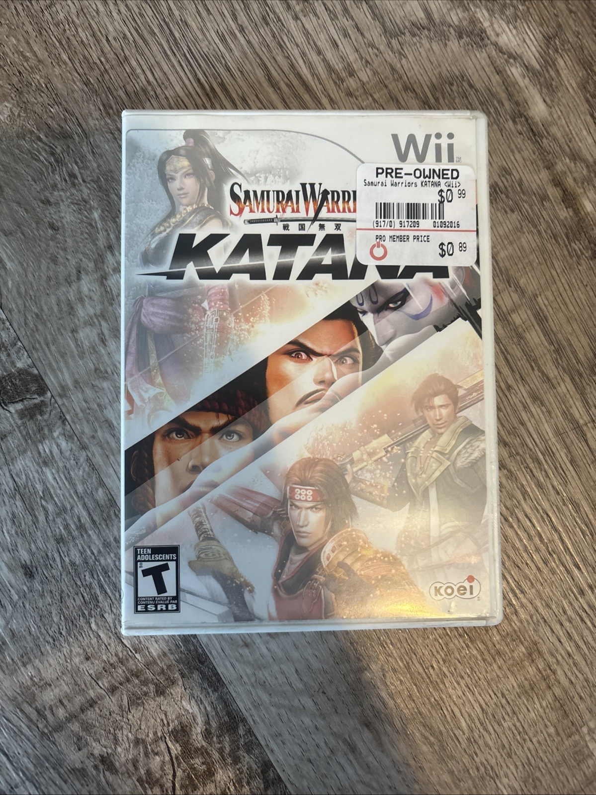 Samurai Warriors: Katana (Nintendo Wii, 2008) Complete