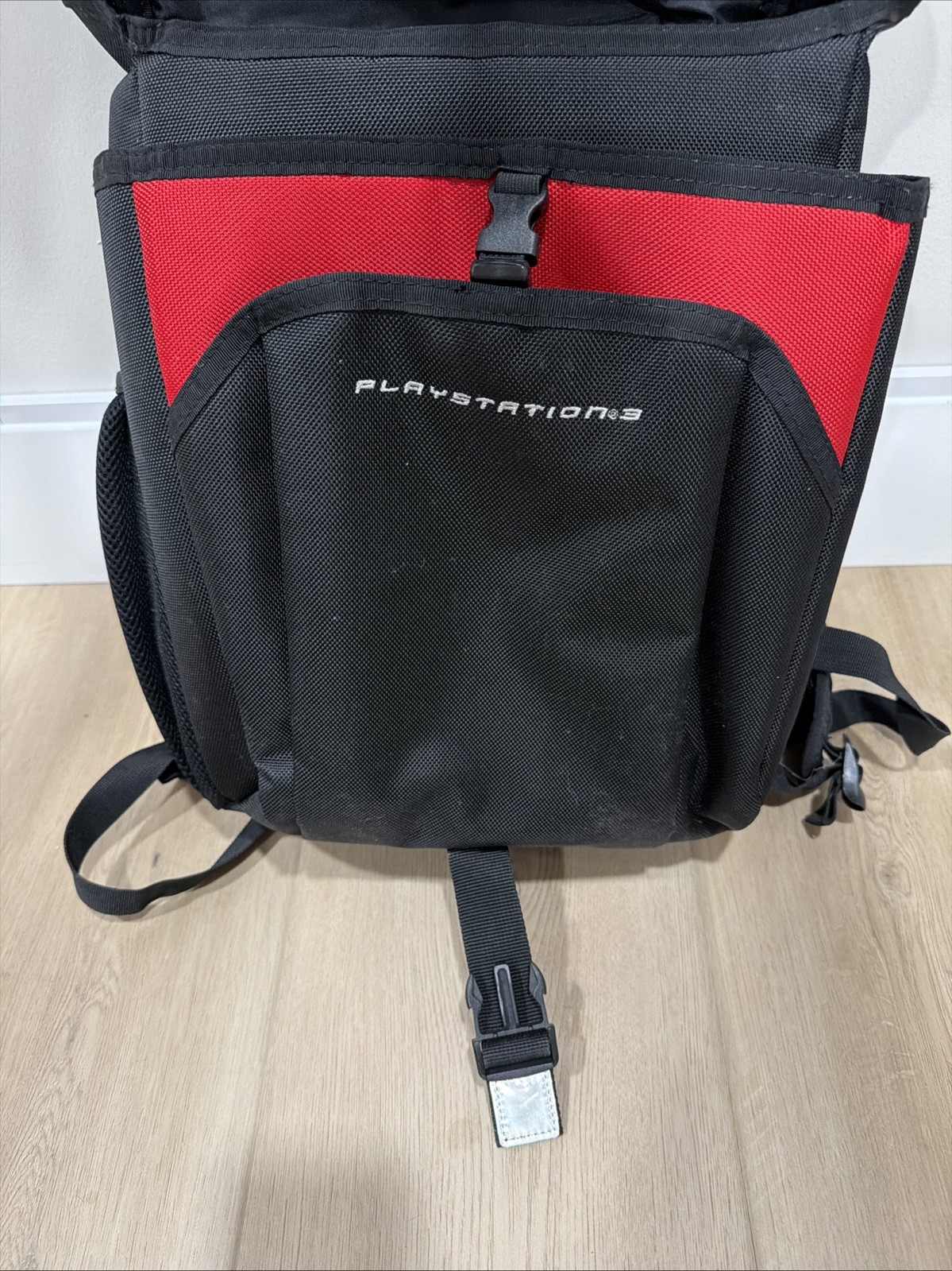 Official Sony PlayStation 3 Backpack PS3 Storage Travel Bag Carrying Soft Case