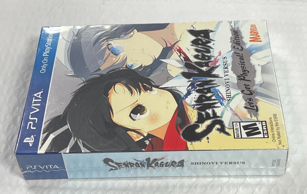 SENRAN KAGURA SHINOVI VERSUS: LET’S GET PHYSICAL EDITION (PSVITA) BRAND NEW.