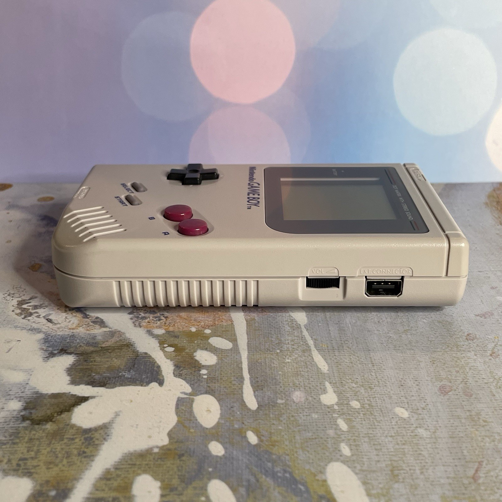 Original Nintendo GameBoy DMG-01 Handheld Console Gray CIB Complete In Box