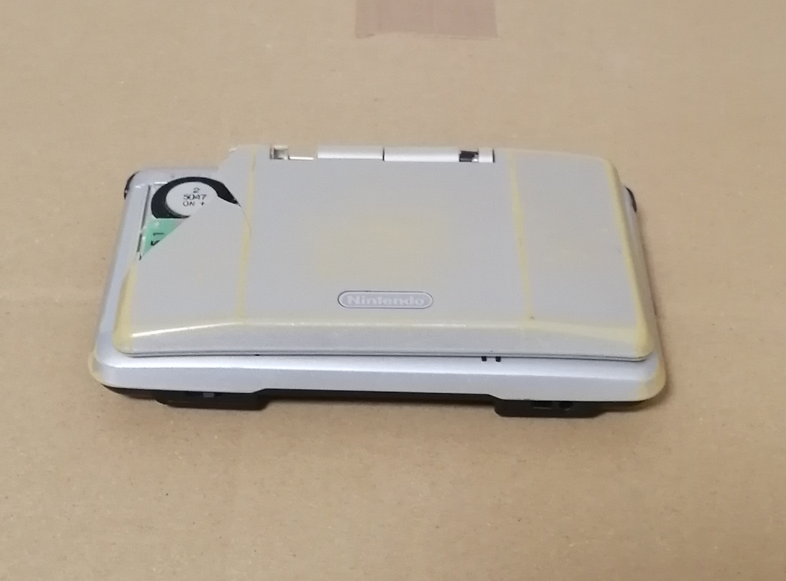 Not Working Nintendo DS White & Silver lot of 2 Console Parts Japan
