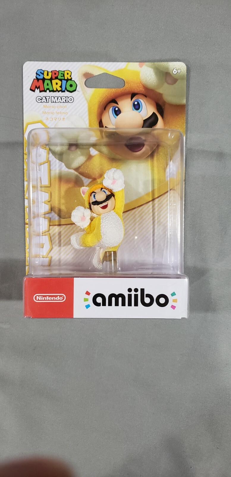 Cat Mario amiibo Nintendo Switch Super Mario Series – Bowser’s fury – ship asap