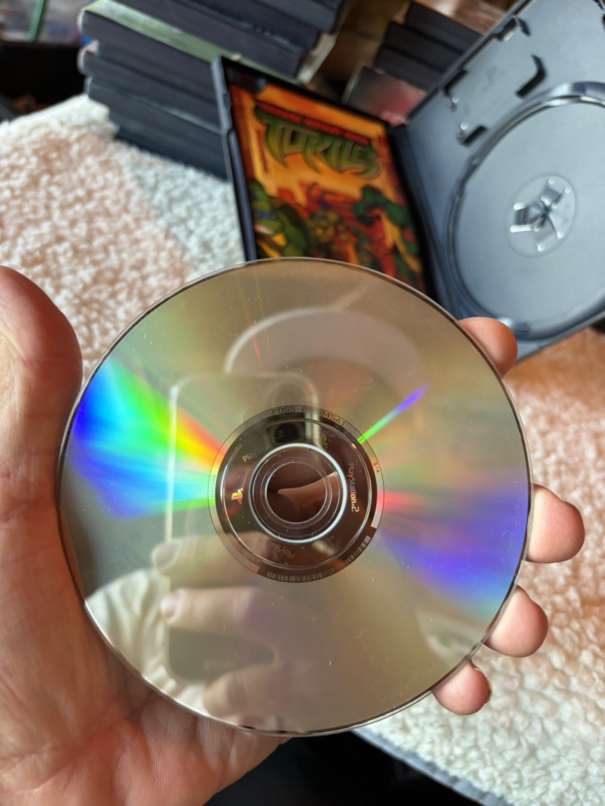 Teenage Mutant Ninja Turtles Konami PlayStation 2 Manual Included NTSC-U/C