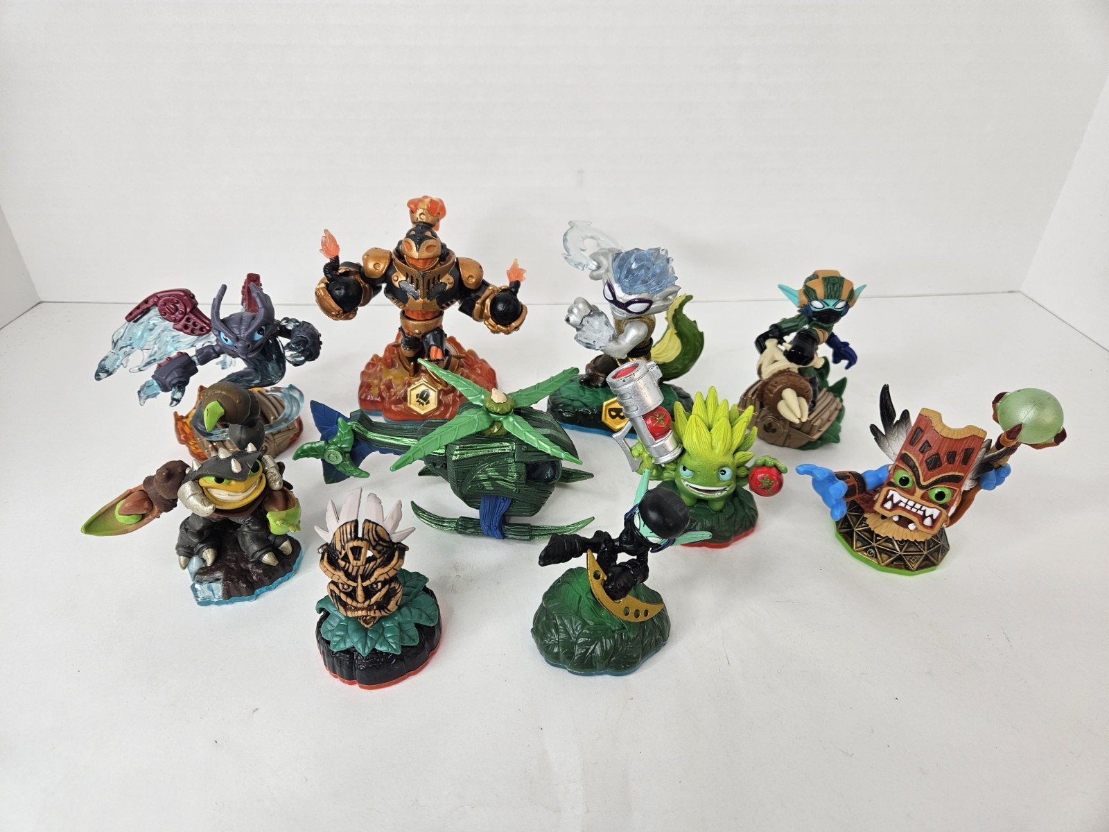 Skylanders Lot Of 10 Assorted Variety Of Figures Activision Game Pieces 02