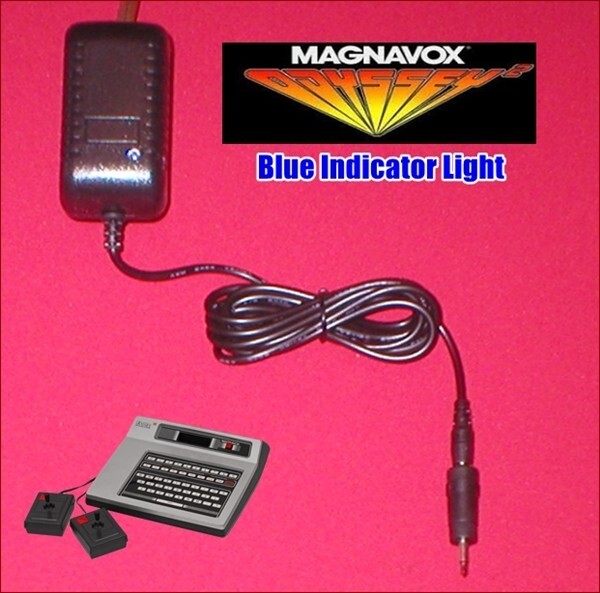 AC Adapter Power Supply Male Plug W/LED for Magnavox Odyssey 2 System NEW
