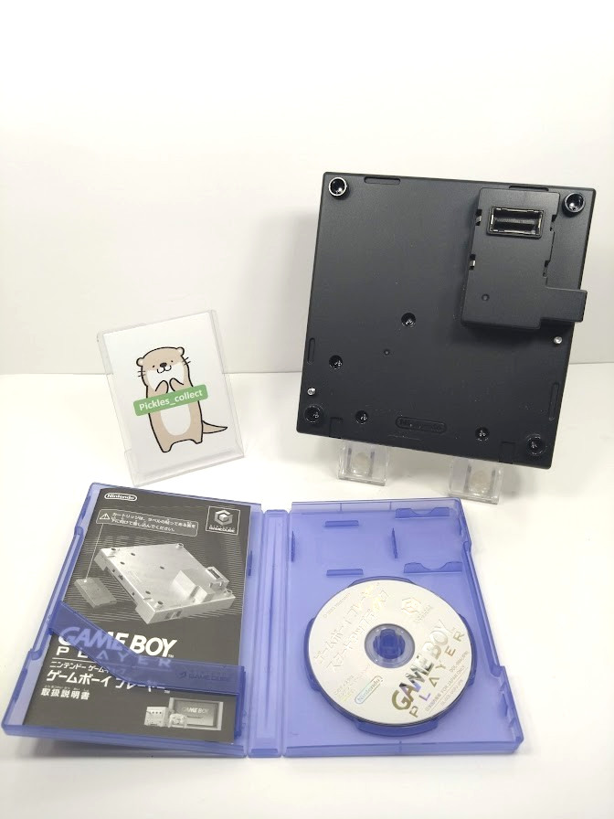 Game Boy Player DOL-017 Black w/Startup Disc NTSC-J Nintendo Tested GC