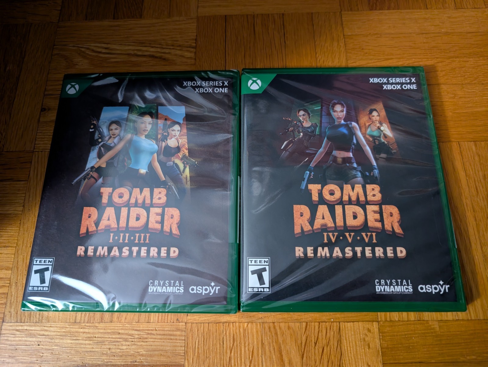 Tomb Raider I-VI I II III IV V VI Remastered Trilogy Microsoft Xbox One Series X