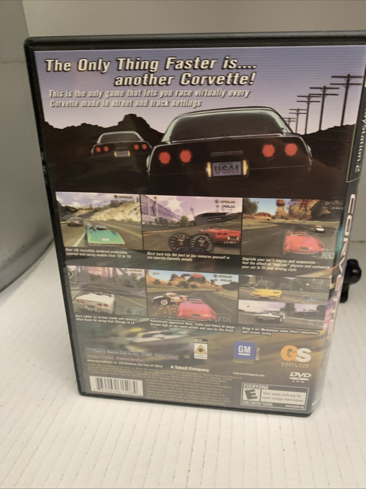 Corvette (Sony PlayStation 2, 2004) PS2 Complete Mint Condition More In Store