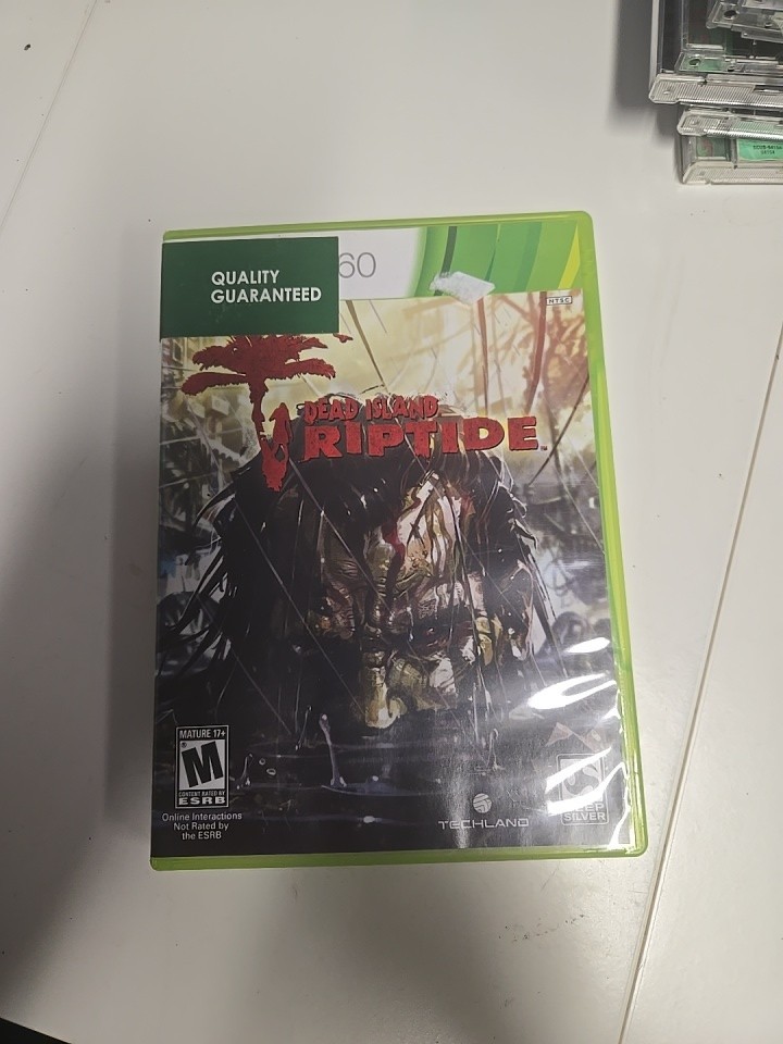 Dead Island: Riptide (Microsoft Xbox 360, 2013) Complete w/manual