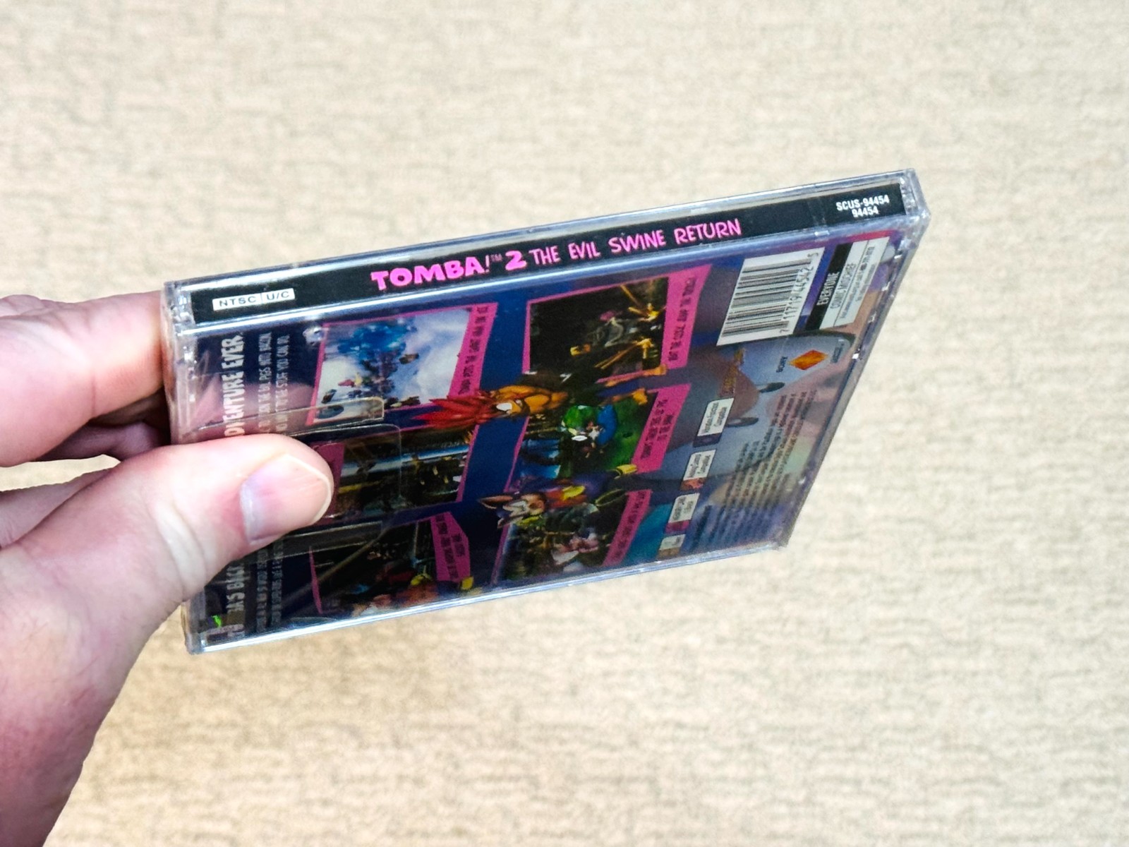 Tomba 2 The Evil Swine Return – Brand New – Y-Folds (Sony PlayStation 1, PS1)